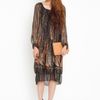 Nasty Gal Deco Dust Dress in Black - Lyst