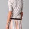 Torn By Ronny Kobo Gracie Henley Tee in White (ivory) - Lyst