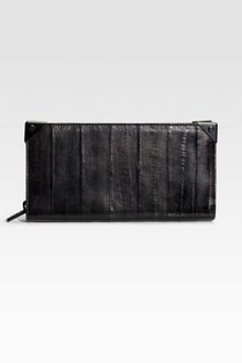 Alexander Wang Prisma Long Compact Eel Leather Wallet - Lyst