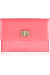 Anya Hindmarch Valorie Matte-rubber Clutch