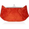 Christian Louboutin Loubis Angel Embroidered Suede Clutch in Red - Lyst