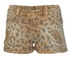 Current/elliott Boyfriend Leopard Print Shorts in Animal (leopard) - Lyst