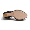 Prada Baroque Wedge Sandal in Black (black suede) - Lyst