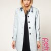 Asos Petite Exclusive Mac in Blue - Lyst