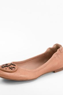 Tory Burch Leather Reva Ballet Flat - Lyst