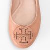 Tory Burch Leather Reva Ballet Flat in Brown (tan) - Lyst