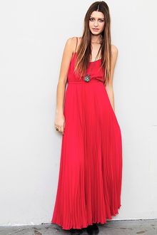 Twelfth Street by Cynthia Vincent Pleated Maxi Dress - Lyst