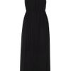 Alice + Olivia Silkcrepe Dress in Black - Lyst
