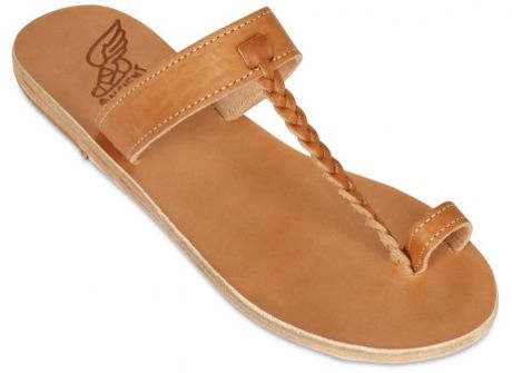 Ancient Greek Sandals Natural Tan Leather Thong Flats in Brown - Lyst Ancient Greek Sandals Natural Tan Leather Thong Flats in Brown - Lyst