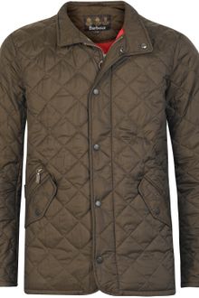 Barbour Olive Flyweight Chelsea Quilted Jacket - Lyst