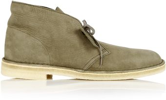  Khaki Nubuck Desert Boots 