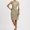 Elie Tahari Lolly Dress in Gray (grey) - Lyst