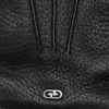 Gucci Classic Cashmerelined Leather Gloves in Black for Men - Lyst