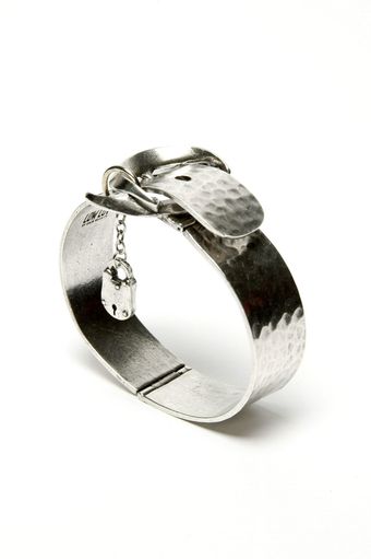  Padlock Bracelet - White Gold 