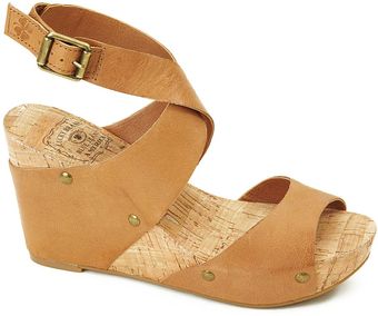 Lucky Brand Moran Wedge Sandals - Lyst
