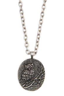 Mango Owl Necklace - Lyst