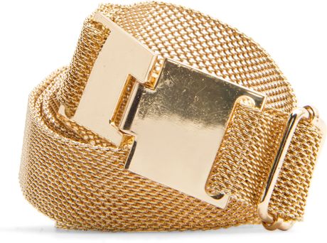 Mango Adjustable Belt in Gold (94)