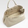 Prada Vitello Daino East/west Tote Bag in Gray (grey) - Lyst