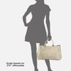 Prada Vitello Daino East/west Tote Bag in Gray (grey) - Lyst