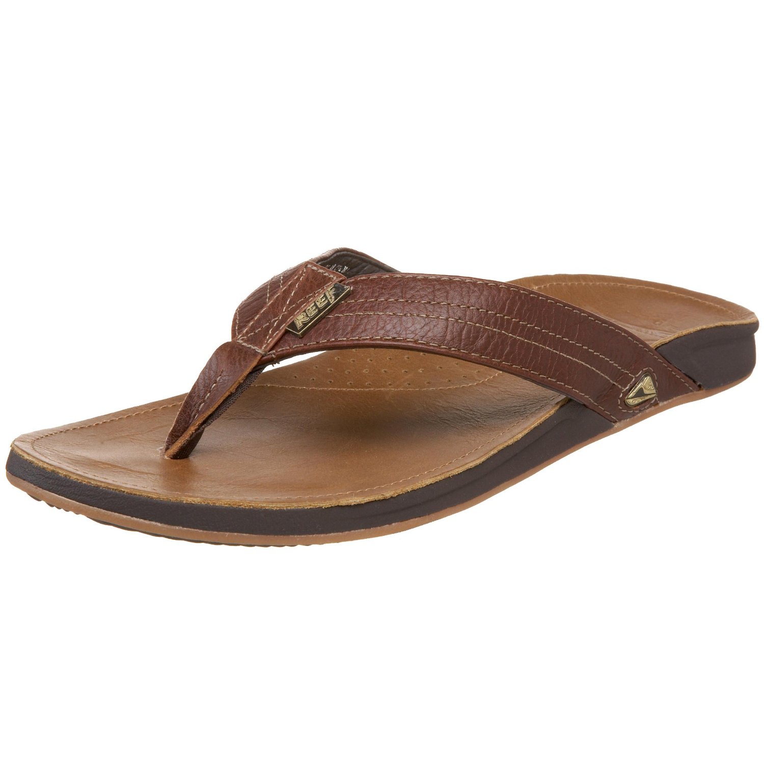 reef mens leather sandals