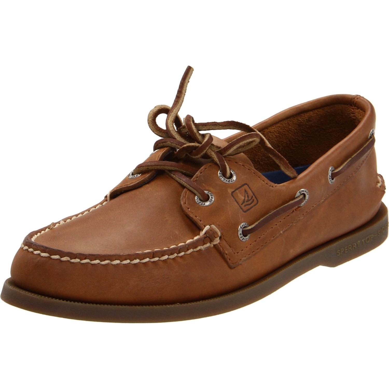 Sperry Top-sider Mens Authentic Original 2 Eye Boat Shoe in Brown for