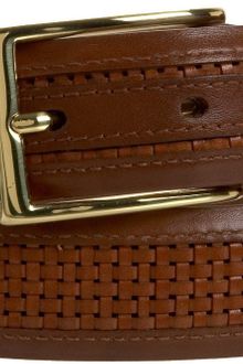 Allen Edmonds Allen Edmonds Woven Inlay Belt - Lyst