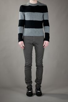 Dolce & Gabbana Striped Sweater - Lyst