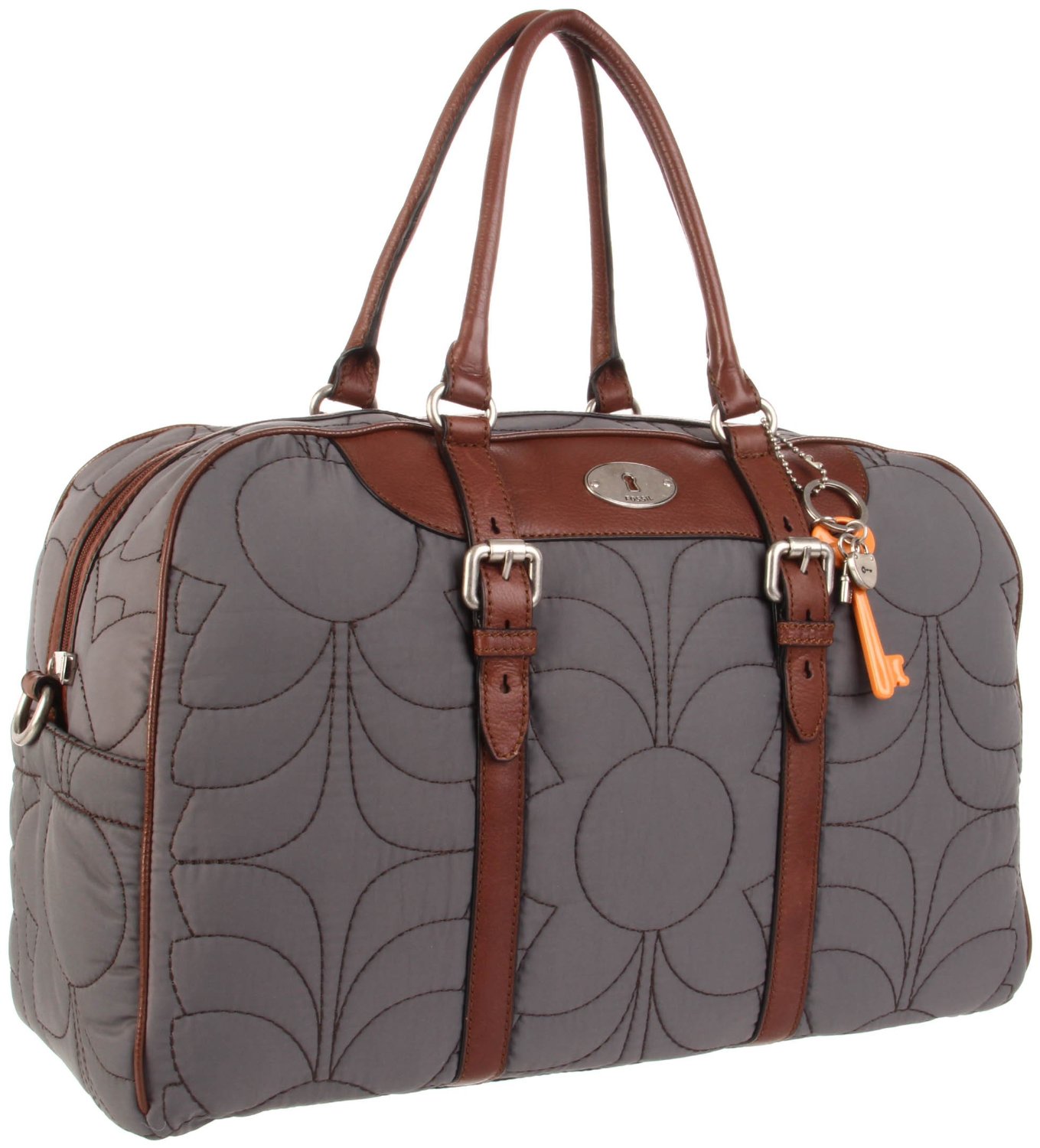 Fossil Key Per Duffle Bag in Gray (blue/grey) Lyst
