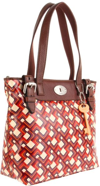 Fossil Key Per Tote in Multicolor (retro) - Lyst