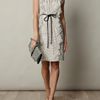 Giambattista Valli Line and Silk Spot Dress in White - Lyst