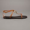 Giuseppe Zanotti Open Toe Sandal in Brown - Lyst