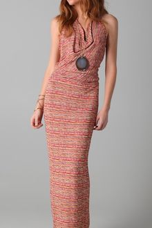 Haute Hippie Scarface Halter Dress - Lyst