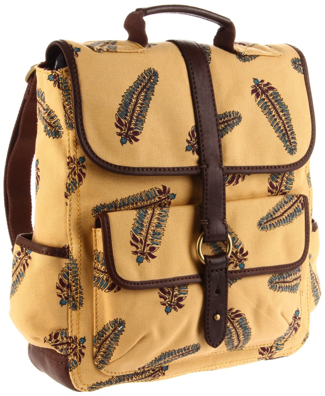 Lucky Brand Canvas Backpack in Yellow (yellow multi) Lyst