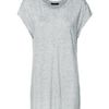 Mango Round Neck Tshirt in Gray (37) - Lyst