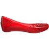 Melissa  Ballerina Flats in Transparent (red/crystal) - Lyst