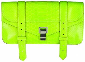 Proenza Schouler Ps1 Pochette Python - Lyst