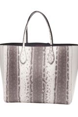 Rochas Borsa Snake Print Tote