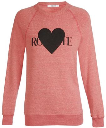 Rodarte Heart Sweatshirt - Lyst