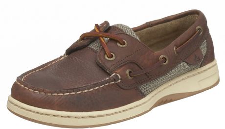 Sperry Top-sider Sperry Topsider Womens Bluefish 2eye Boat Shoe in Brown (tan) - Lyst