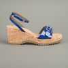 Stella Mccartney Bracelet Sandal in Blue - Lyst