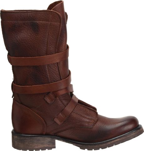 madden steve brown boot womens leather