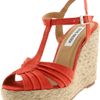 Steve Madden Womens Marvilis Espadrille in Orange (coral suede) - Lyst