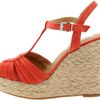 Steve Madden Womens Marvilis Espadrille in Orange (coral suede) - Lyst