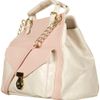 Topshop Pink Double Handle Chain Bag in Pink (pale pink) - Lyst