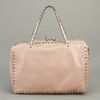 Valentino Studded Leather Tote in Beige (nude) - Lyst