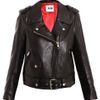 Acne Mape Leather Jacket in Black - Lyst