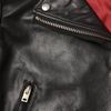 Acne Mape Leather Jacket in Black - Lyst