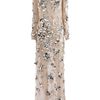 Azzaro Embellished Gown in Beige (nude) - Lyst