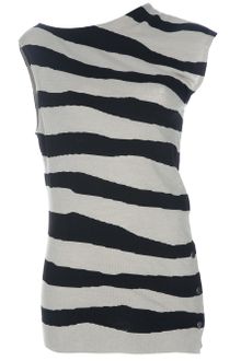 Balenciaga Stripe Top - Lyst