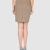 Brunello Cucinelli Knee Length Skirt in Beige (khaki) - Lyst